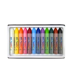 12 Colors Jumbo Oil Pastel