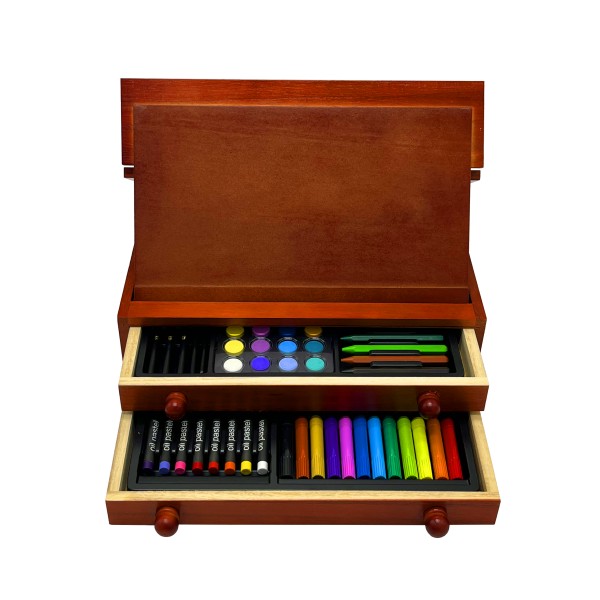 75 PCS Creativity Wooden Art Sets