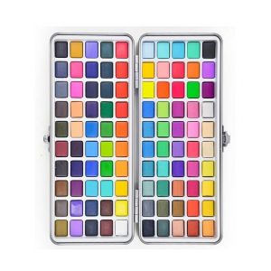 100 Colors Watercolor Paint Set