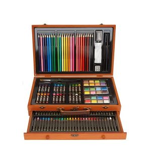 150 PCS Deluxe Wooden Art Set