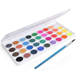 36 Colors Watercolor Paint Set