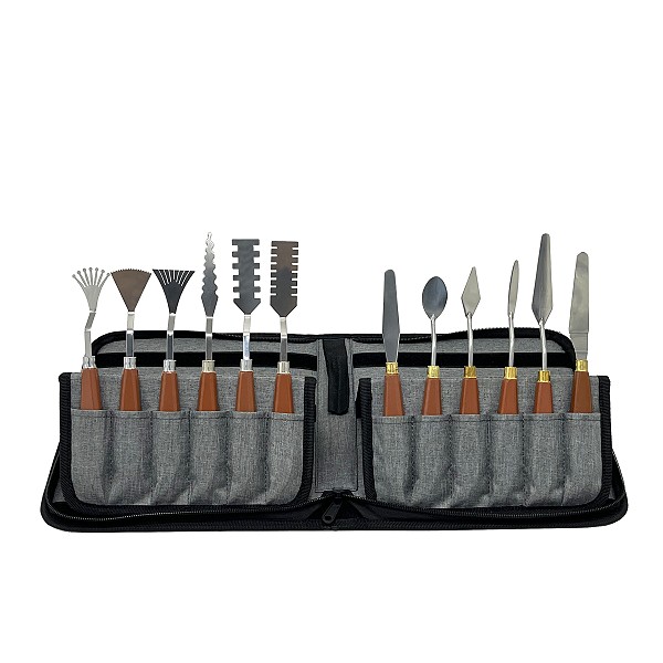 12 PCS Paint Brushes Set