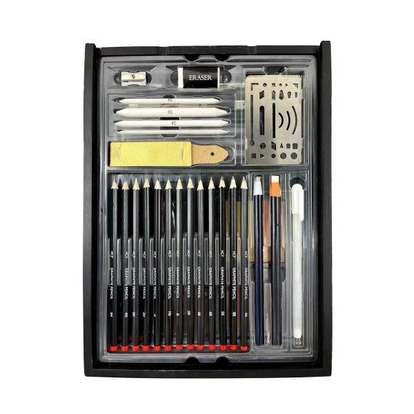 51 PCS Sketching Pencil Set