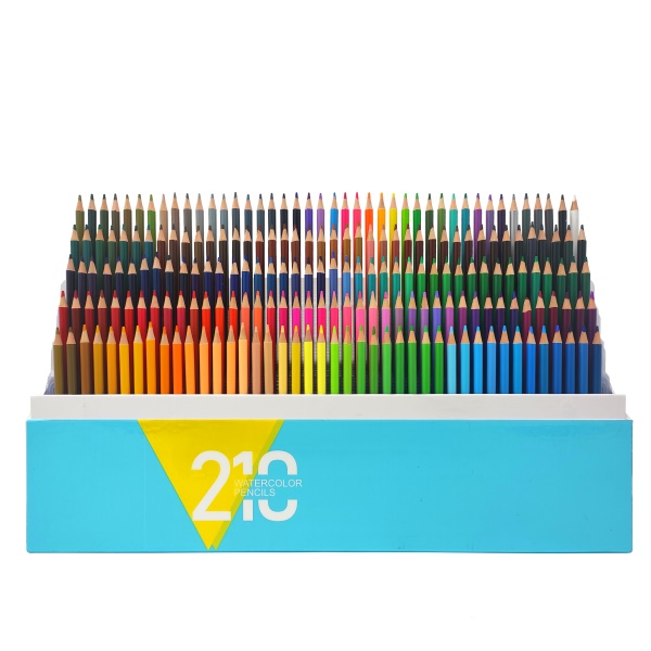 210 Colors Watercolor Pencils Set