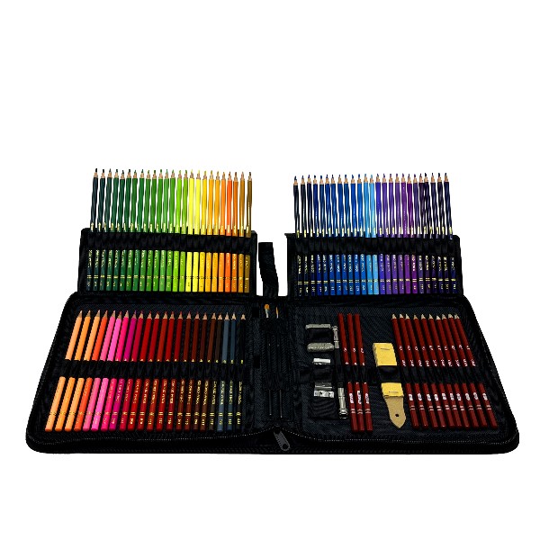 93 PCS Color Pencil Drawing Set