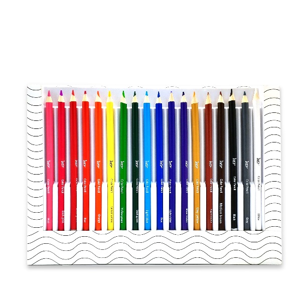 18 Colors Drawing Colored Pencils Set