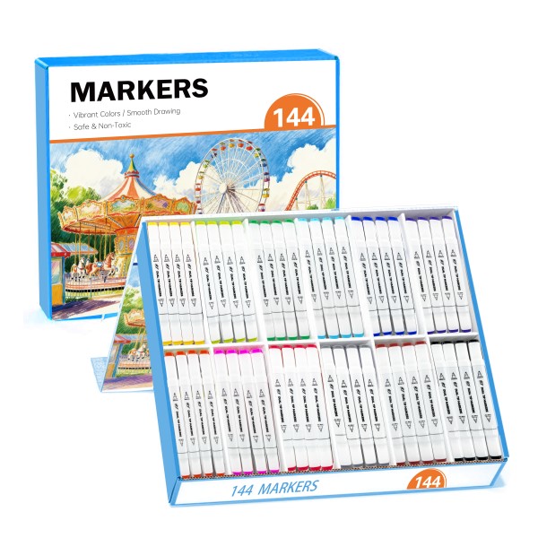 144 CT Art Markers Bulk Class Pack
